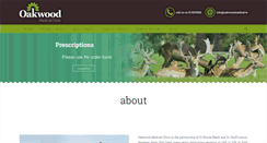 Desktop Screenshot of oakwoodmedical.ie
